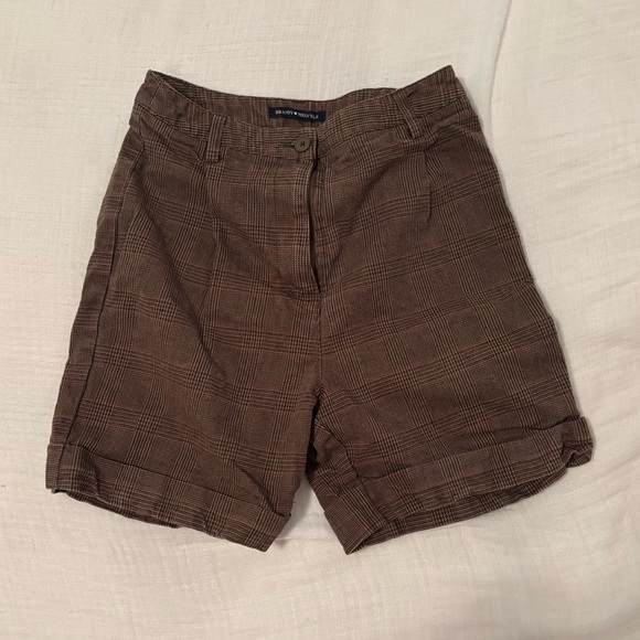 Brandy Melville plaid shorts - Picture 2 of 4